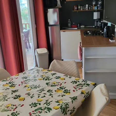 Mobilhome Au Bord De L'eau Camping Lège-Cap-Ferret